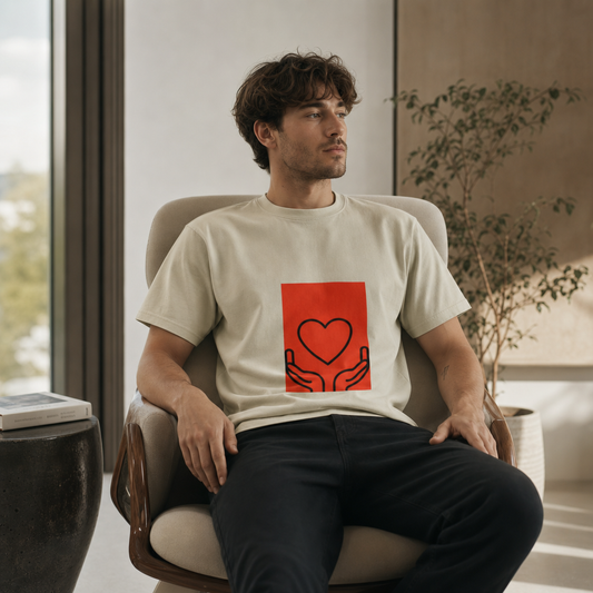 T-shirt vintage unisexe
