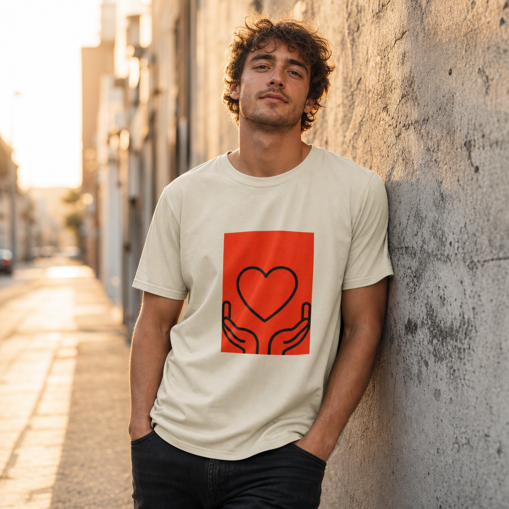 T-shirt vintage unisexe